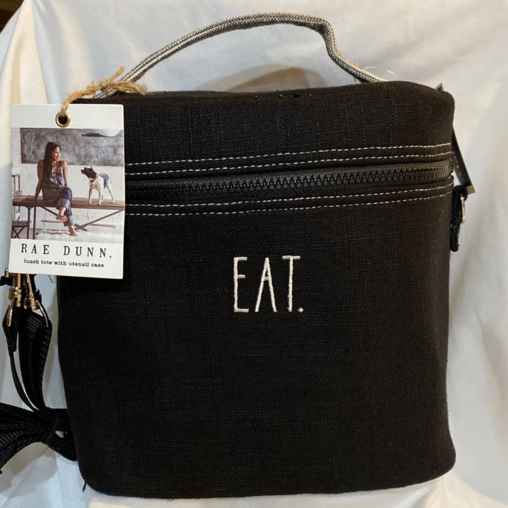 Rae Dunn Lunch Box / Lunch Bag EAT